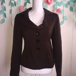Apt. 9 Brown Suit Jacket